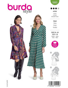 Jurkpatroon - Burda 5885