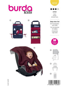 Babyaccessoires patroon - Burda 9233