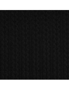 Jacquard gebreide stof - Zwart 2