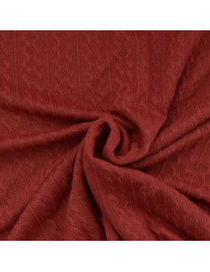 Jacquard breiselstof - Koper
