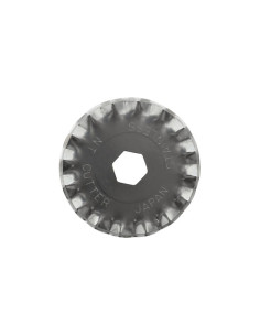 2 gekartelde vervangmessen voor intrekbare NT Cutter 28 mm 2