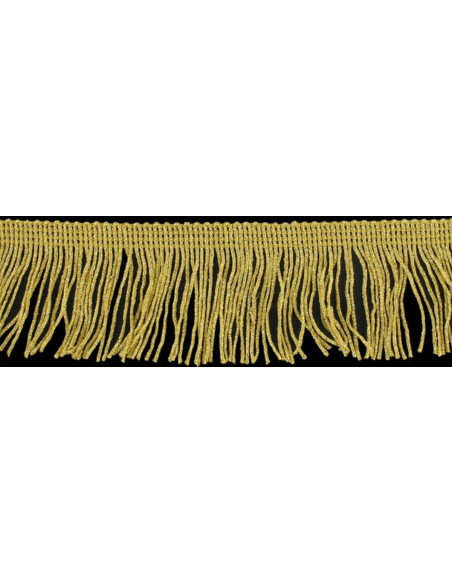 5 cm Franje - Goudkleurig Metaal LUREX