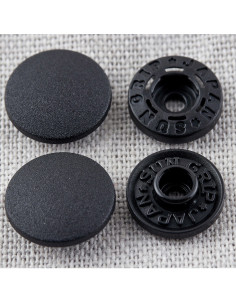 Magische drukknopen zonder tang 13 mm - Zwart 2