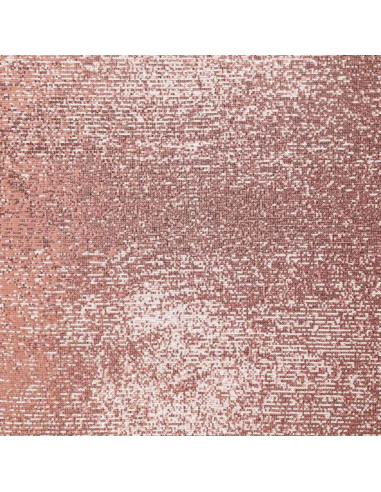 Stretch paillettenstof - Roze