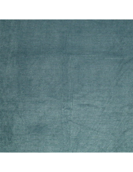 Gestreepte lurex fluweelstof - Blauwgrijs