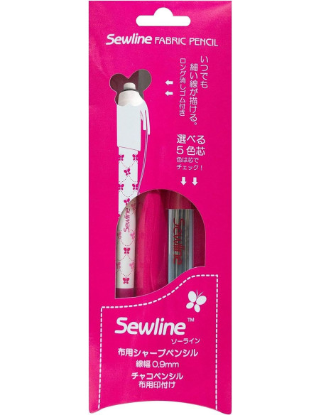 Sewline extra-fijne vulpotlood krijtstift - Donkergrijs