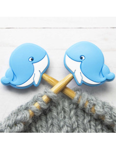 Breinaaldstoppers voor steken - Blauwe walvis