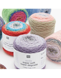 Sokkenwol Socks Super Soft Dégradé Rico Design
