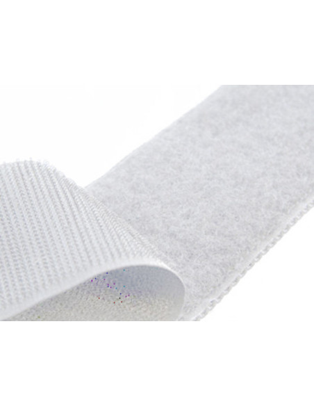 VELCRO® Merk naaibaar wit 20 mm breed per meter