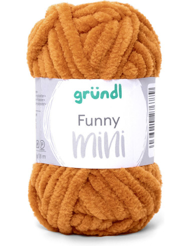 Fil chenille Funny Mini Gründl