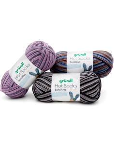 Hot Socks Sensitive Gründl sokkenwol