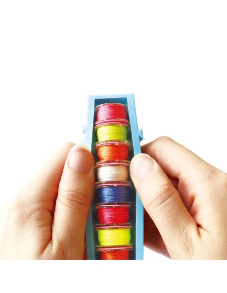 Klikbare blikjesorganizer - Blauw