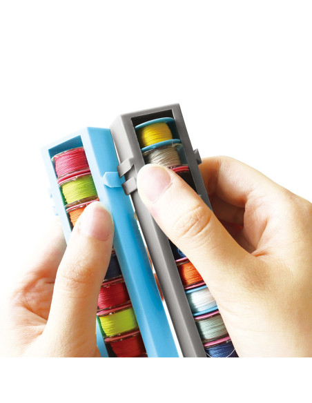 Klikbare blikjesorganizer - Blauw