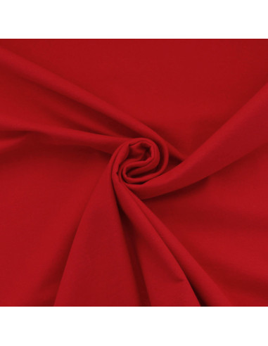 Flanellen stof - Rood