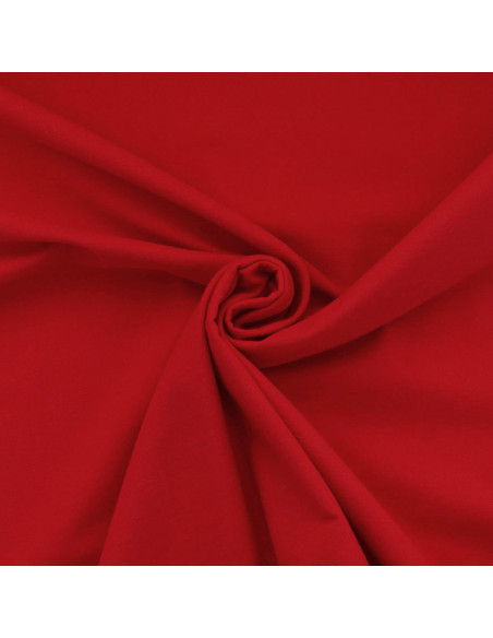 Flanellen stof - Rood