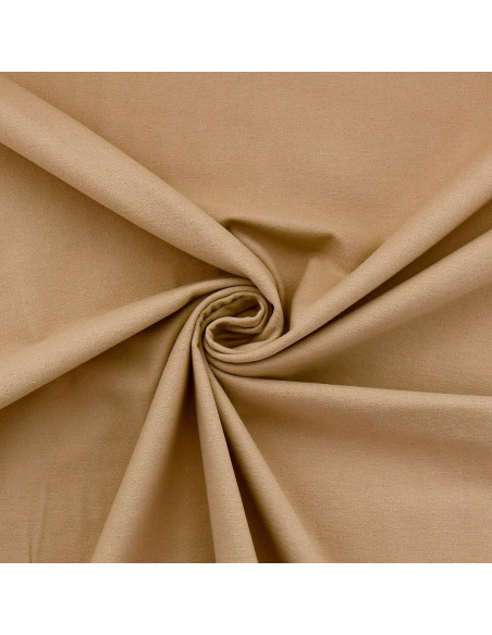 Flanellen stof - Beige