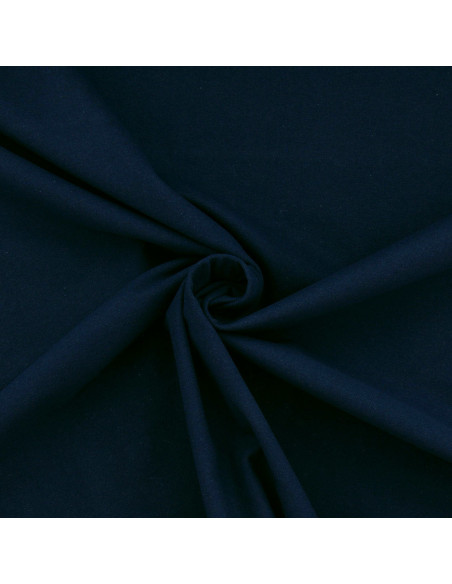 Flanellen stof - Marineblauw