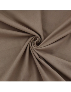 Flanellen stof - Taupe