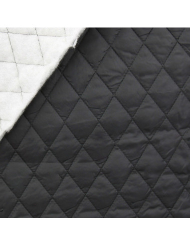 Gewatteerde voering - Donkergrijs