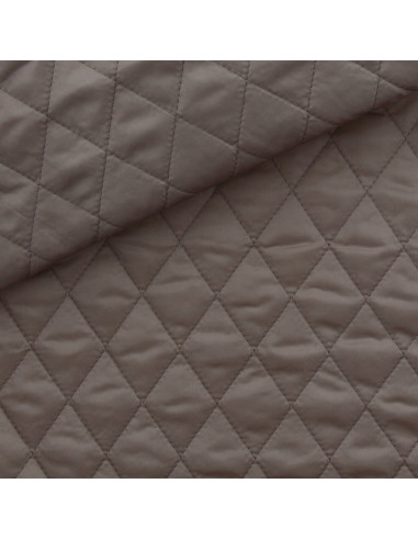 Gewatteerde voering - Taupe