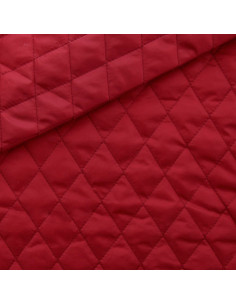 Gewatteerde voering - Rood