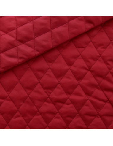 Gewatteerde voering - Rood