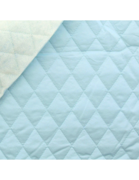 Gewatteerde voering - Babyblauw