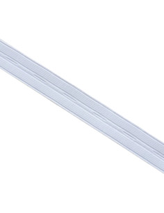 Knopenelastiek nylon - Wit