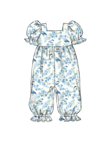 Romper patroon - Butterick 6950