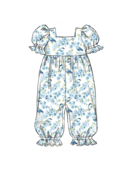 Romper patroon - Butterick 6950
