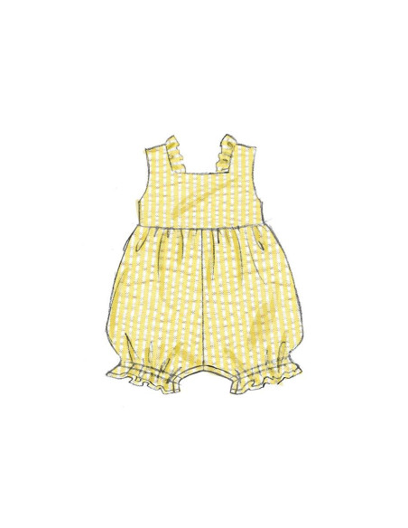 Romper patroon - Butterick 6950