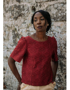 Cicadella blouse patroon - Maison Fauve