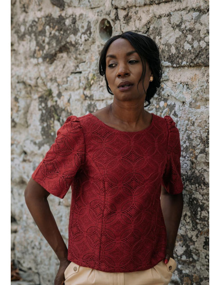 Cicadella blouse patroon - Maison Fauve