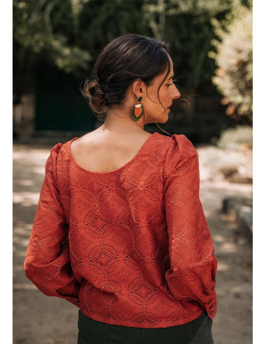 Cicadella blouse patroon - Maison Fauve