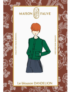 Dandelion jas patroon - Maison Fauve 2