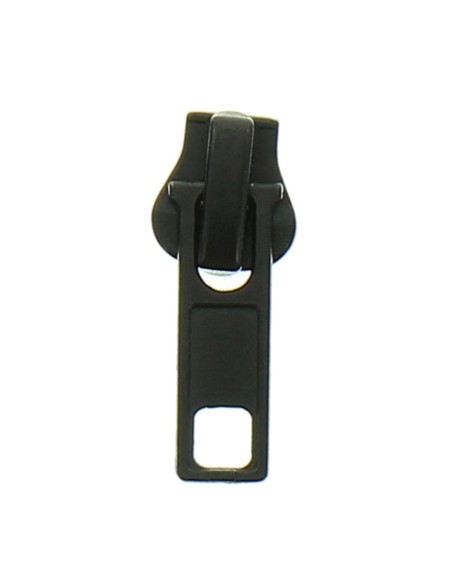 Cursor voor synthetische sluiting 6 mm - Zwart