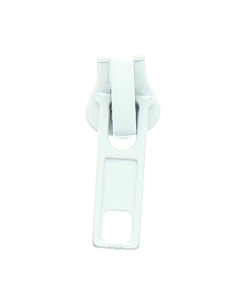 Cursor voor synthetische sluiting 6 mm - Wit