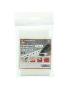 Versteviging voor snelle rand Perfobande 30 mm - Wit