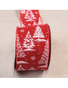 Dennentak lint - Rood