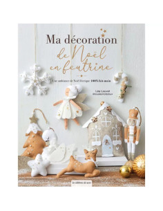 Boek mijn vilten kerstversiering