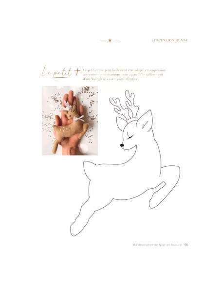 Boek mijn vilten kerstversiering
