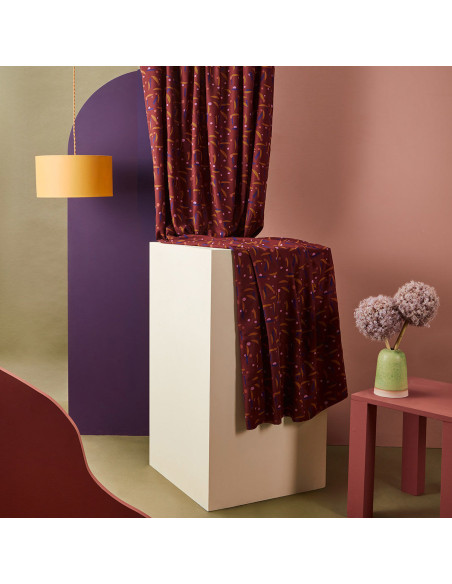 Java Rust viscose crêpe stof - Atelier Brunette