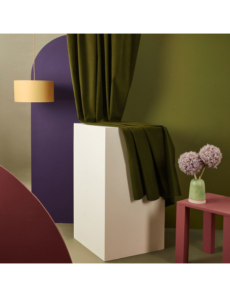 Katoenen gabardine stof Ivy Green - Atelier Brunette