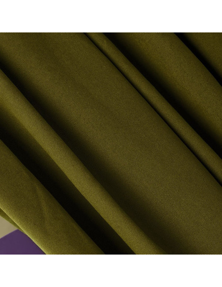 Katoenen gabardine stof Ivy Green - Atelier Brunette