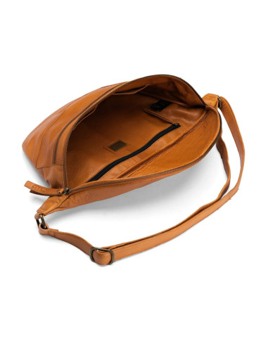 Muud Vegas XL leren heuptas - Whisky