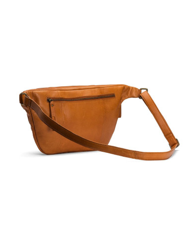 Muud Vegas XL leren heuptas - Whisky