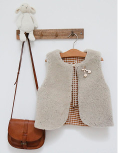 Patroon van Berger Mini gilet of vest - Atelier Scämmit