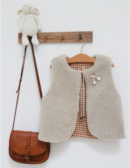 Patroon van Berger Mini gilet of vest - Atelier Scämmit