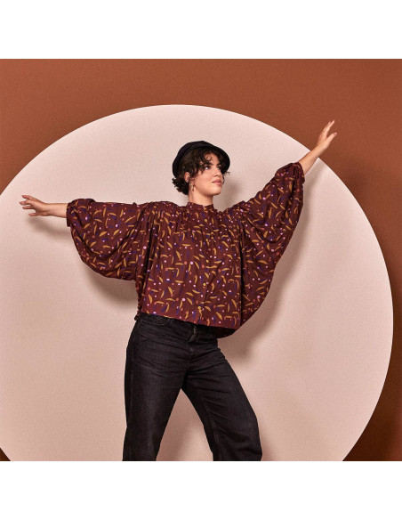 Patroon DE blouse - Atelier Brunette