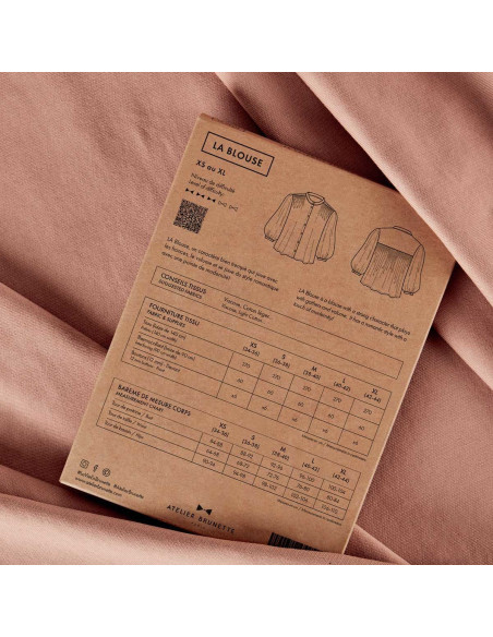Patroon DE blouse - Atelier Brunette